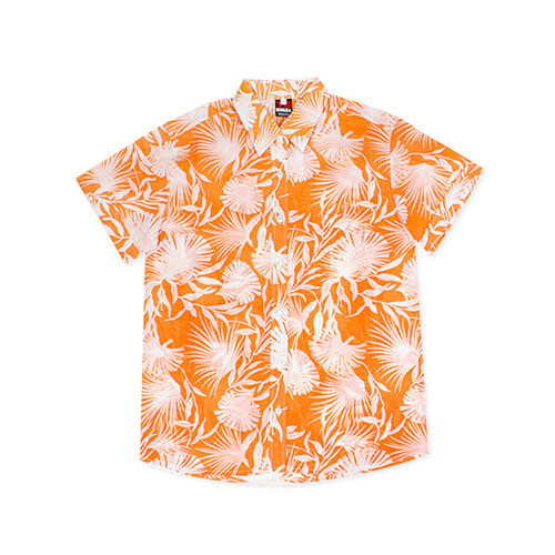 오아시스 하와이안 셔츠 반팔 여름 야자수 꽃 무늬 남방 하와이셔츠  빅사이즈 95-120 남여공용